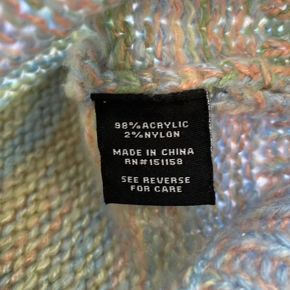 ANTHROPOLOGIE 525 AMERICA Willa Space-Dyed Turtleneck Sweater Size XS - Picture 5 of 12